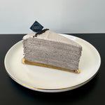 Black Sesame Mille Crepe Cake